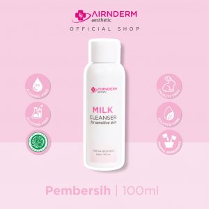 Airnderm Aesthetic Milk Cleanser for Sensitive Skin (by AIRIN BEAUTY)