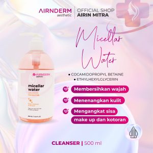 Airnderm Aesthetic Micellar Water (Deep Cleansing 2 in 1) (by AIRIN BEAUTY) 500ml